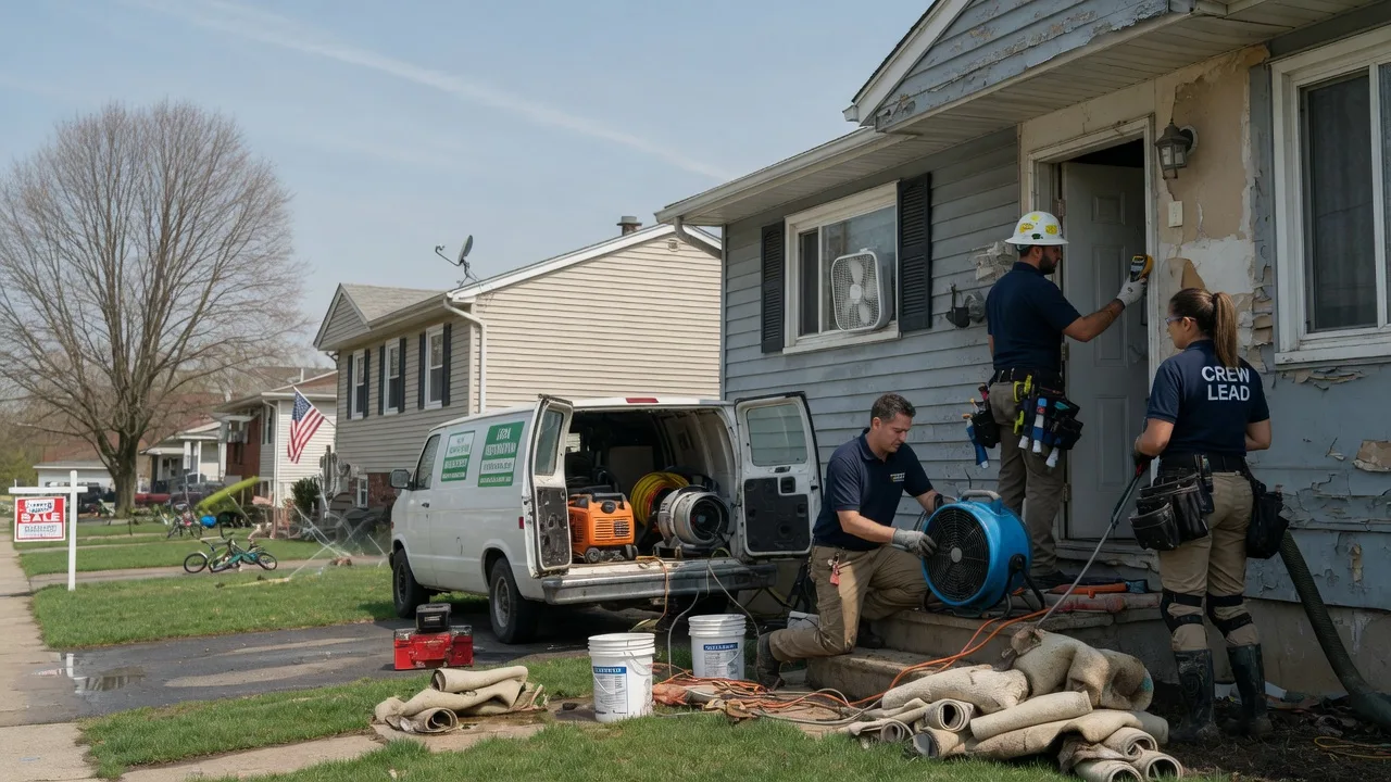 Flood Cleanup in La Fayette, NY near me