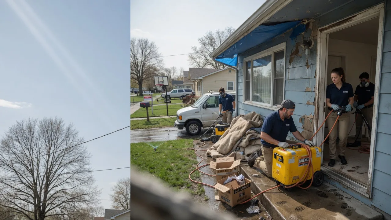 Basement Flood Cleanup in La Fayette, NY near me